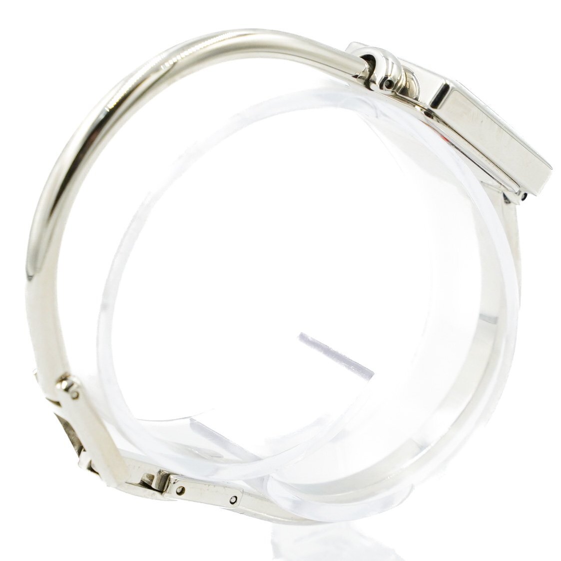 1 иен коробка / с гарантией GUCCI Gucci 1900L браслет часы QZ кварц серебряный серебряный циферблат SS женские наручные часы квадратное 335420240507