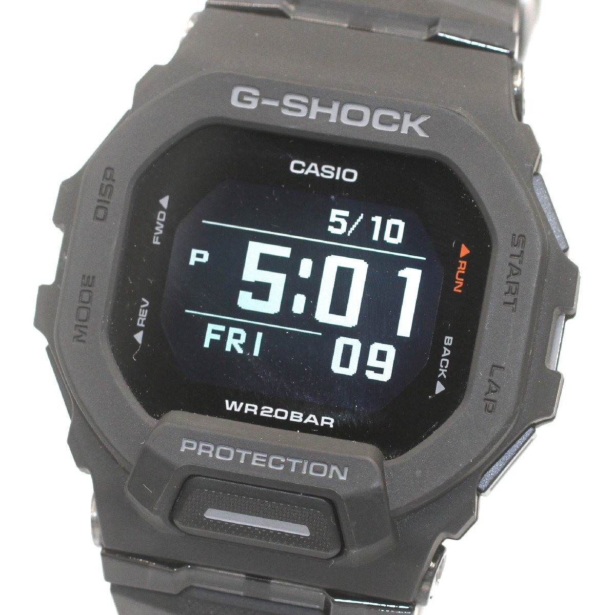 1円 稼働 極美品 箱/保証書付 CASIOカシオ G-SHOCK Gショック G-SQUAD ジースクワッド GBD-200 QZ クオーツ デジタル 腕時計 365320240514_画像1