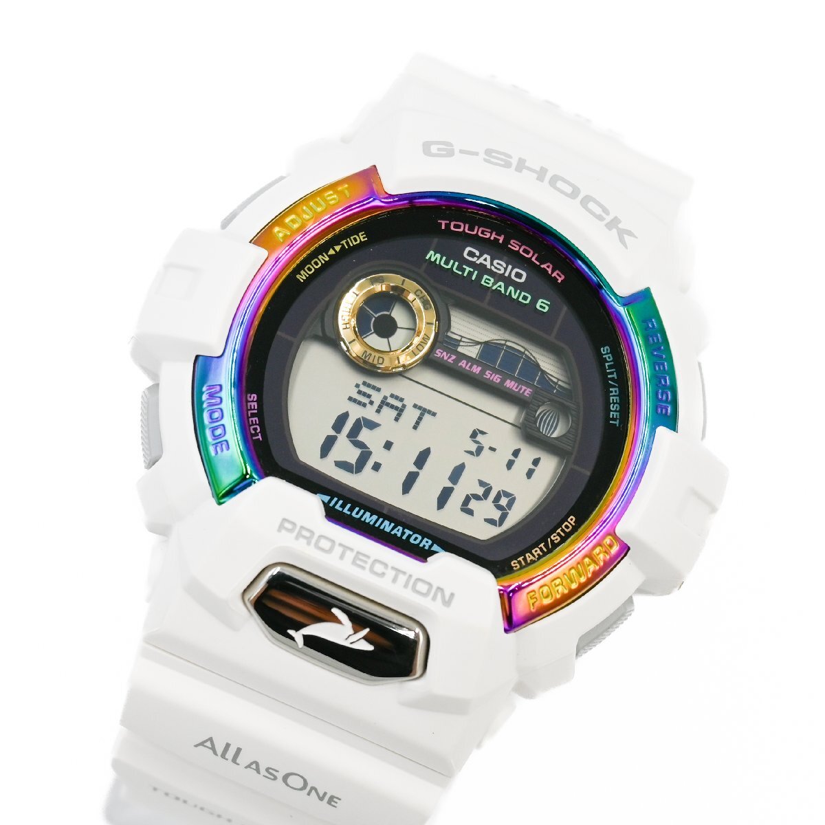 1円 稼働 極美品 CASIO G-SHOCK Gショック GWX-8904K-7JR アイサーチ ジャパン 2022 イルカクジラ イルクジ QZ 腕時計 レア 354920240514_画像1