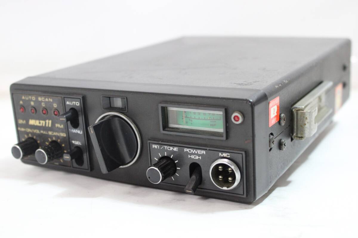 現状品 FDK 無線機 2M MULTI11 FM 福山電機工業 アマチュア無線機 IT0S09UV1KAS-YR-A00-byebye_画像1