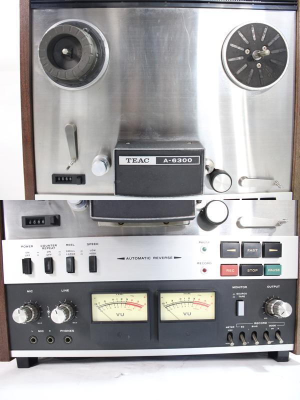  present condition goods TEAC open reel deck A-6300 Teac audio equipment sound equipment ITNQ6AP4GGTC-YR-A15-byebye