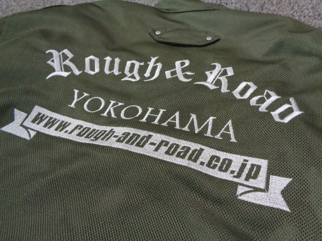 ☆★XLサイズ　ROUGH&ROAD(ラフアンドロード)　RR7308　ライディングZIPメッシュジャケットEM　オリーブ×ブラック☆★_画像8