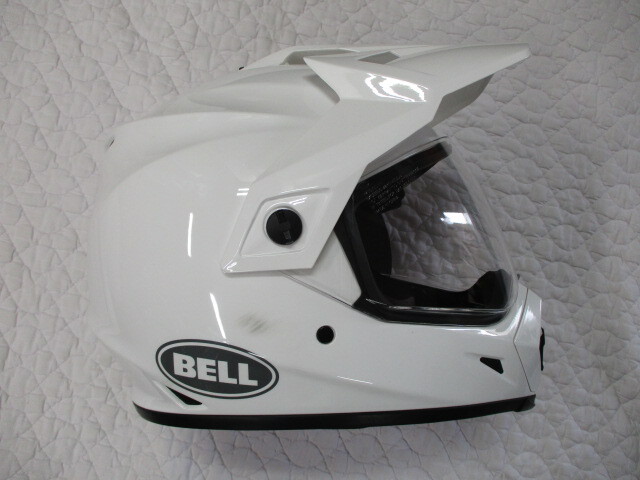 *BELL MX-9 adventure MIPS white M size *