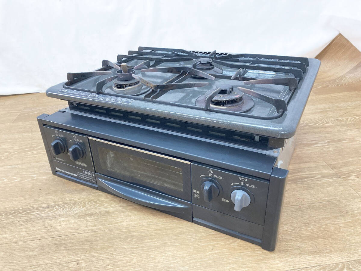 Yahoo!オークション - Rinnai(リンナイ) 3口 都市ガス用コンロ Yahoo!オークション - Rinnai(リンナイ) 3口 都市ガス用コンロ