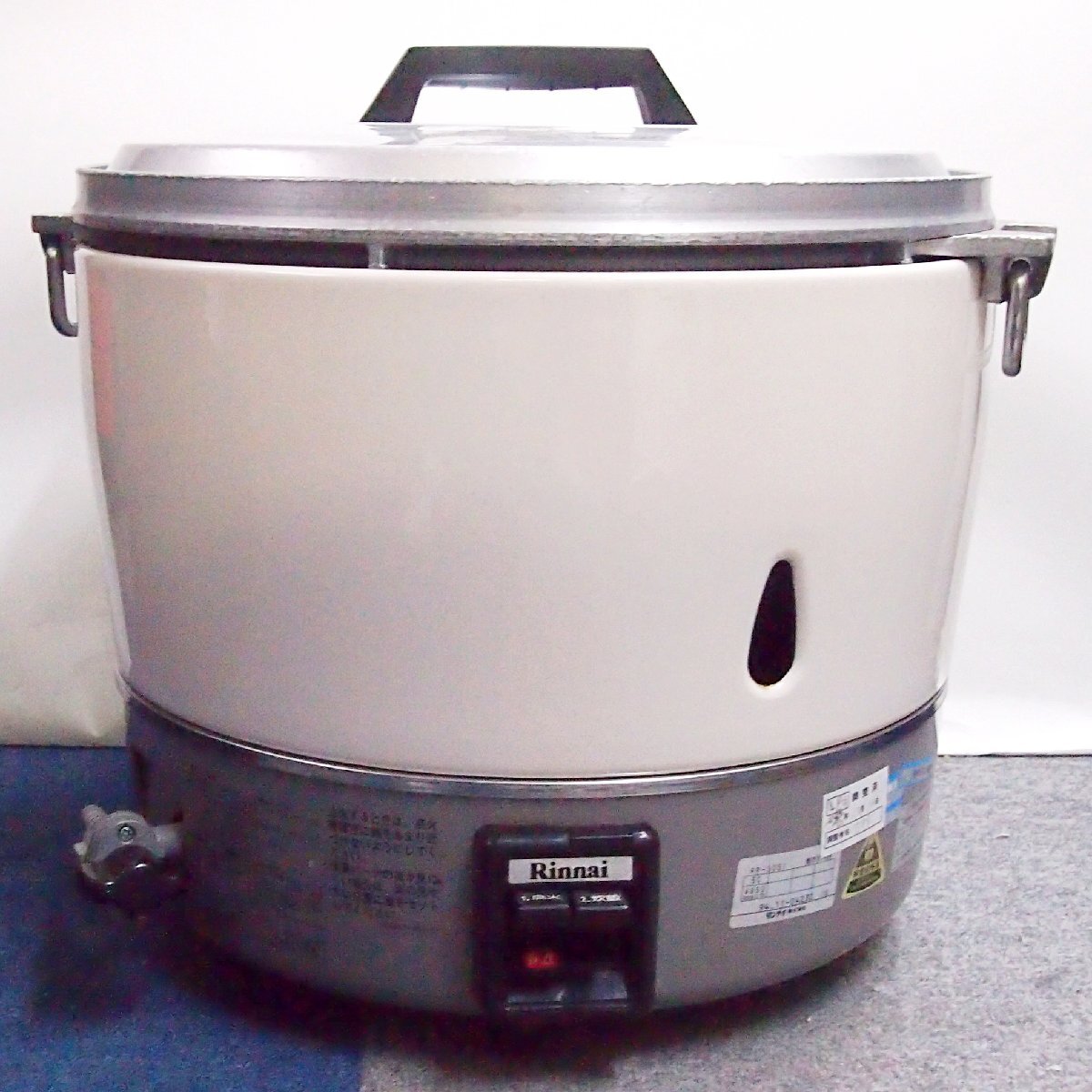 ジャンク品 Rinnai リンナイ 業務用ガス炊飯器 RR-30S1 都市ガス 6L3升炊き 1994年製 現状品 動作未確認 炊飯器 食堂 飲食店 厨房 業務用_画像1