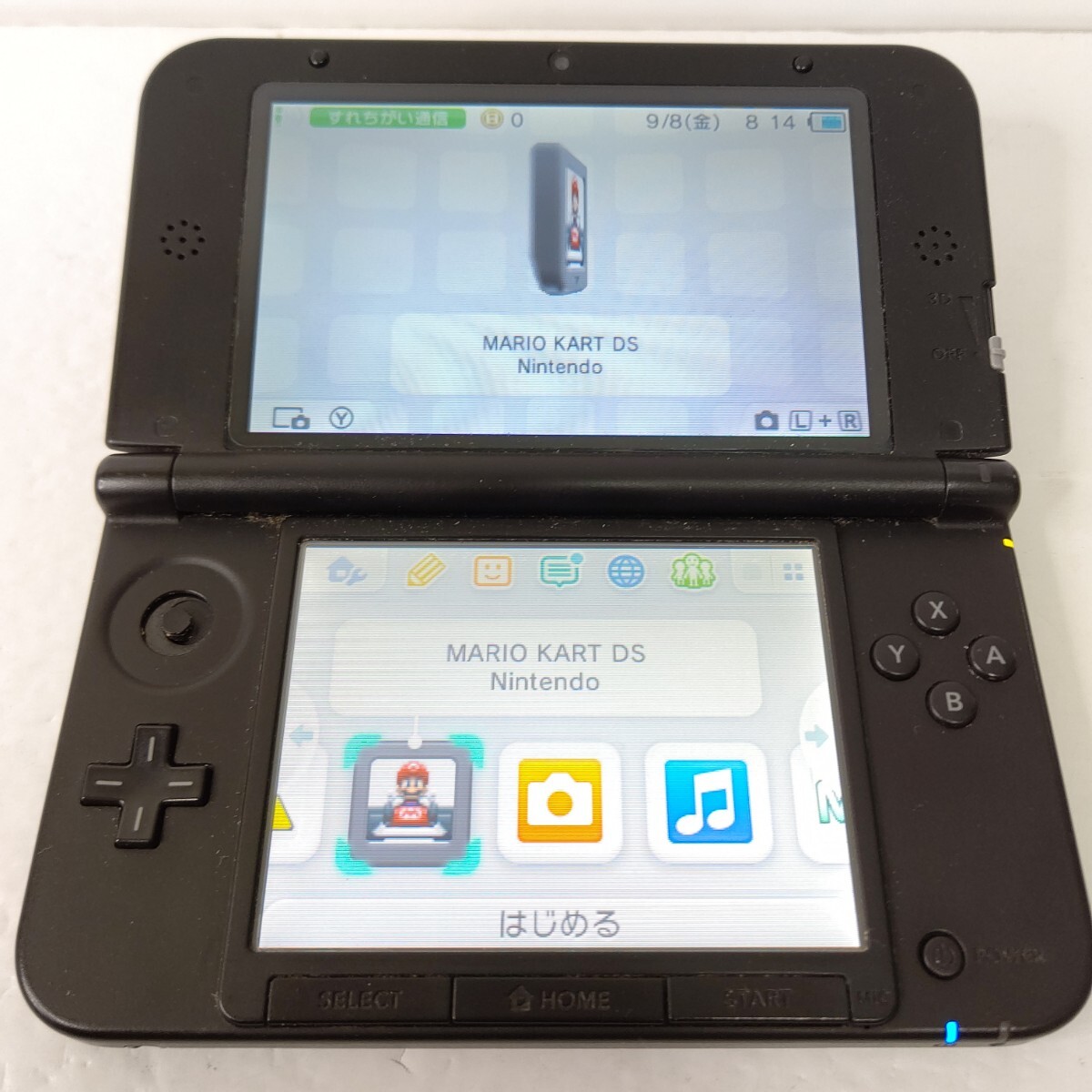 Nintendo　ニンテンドー3DSLL シルバーブラック　任天堂　ゲーム機_画像8