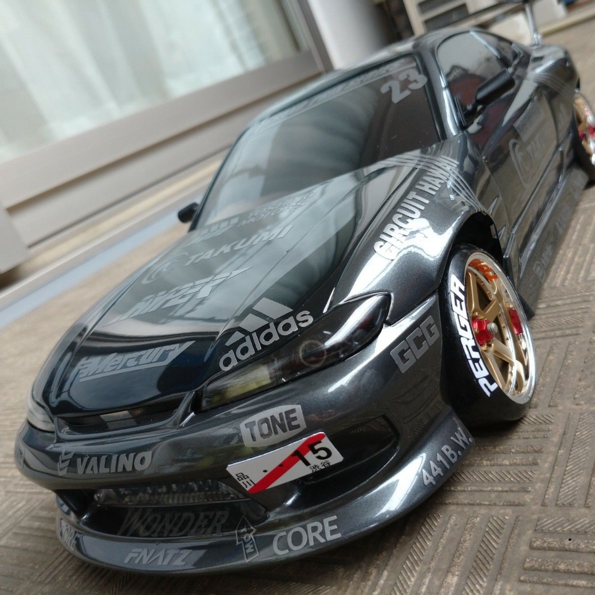 色指定可 下田紗弥加選手 S15 ラジドリボディ用 カッティング ステッカー VALINO YD-2 RDX MC1 GALM