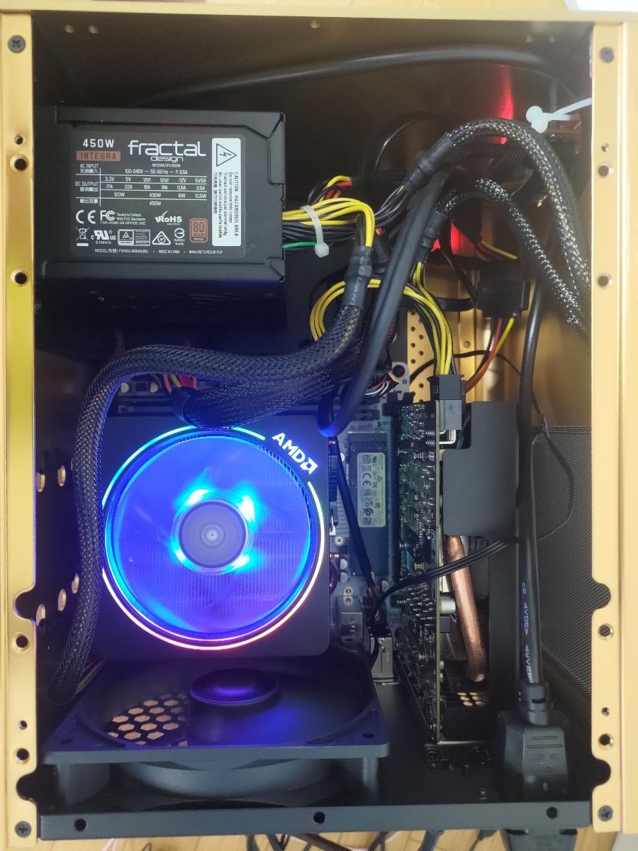  ゲーミングPC RYZEN7 2700X GTX1660 SUPER メモリー16G SSD256G 1TB