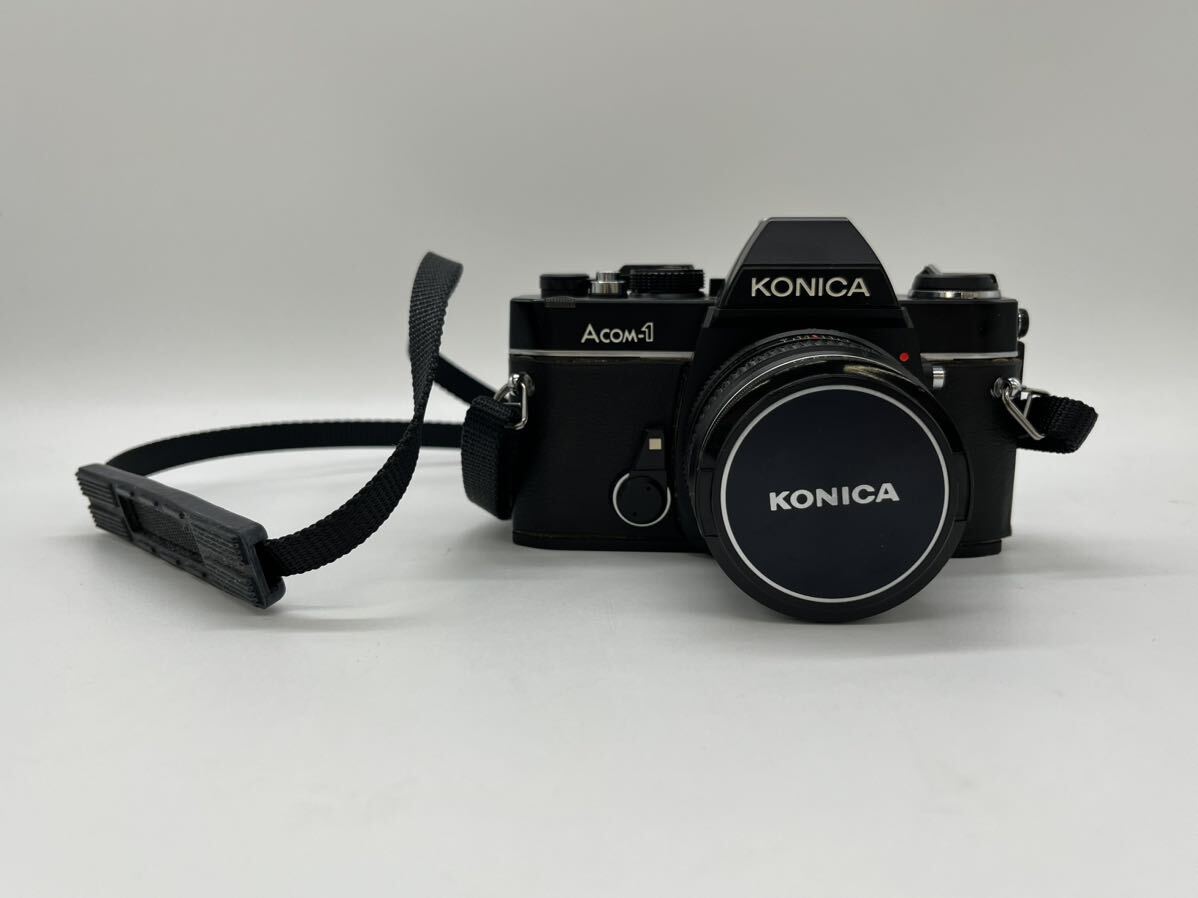 【 KONICA ACOM-1 フィルムカメラ 】 コニカ カメラ HEXANON AR 50mm F1.7 LENS JAPAN 55 レトロ_画像1