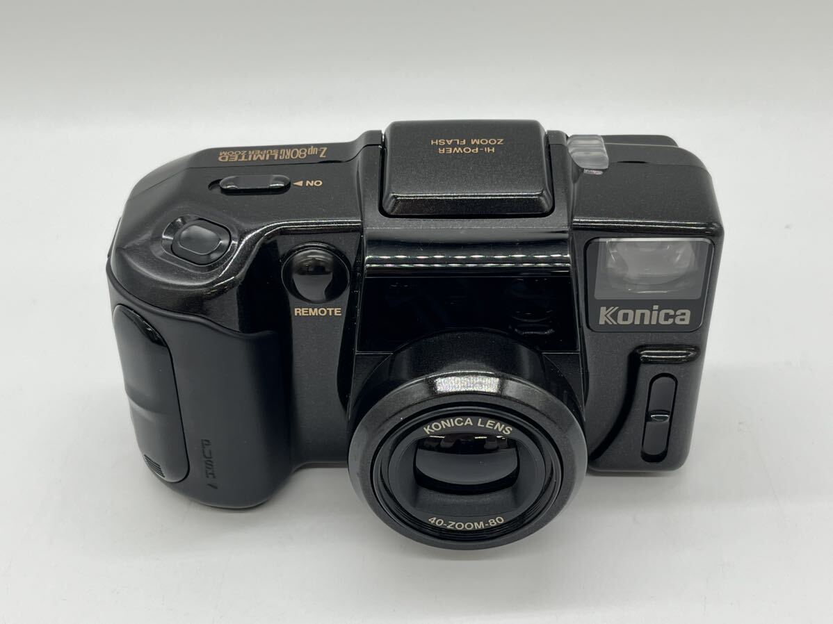【 Konica Z-up 80 RC LIMITED SUPER ZOOM コンパクトカメラ 】 コニカ フィルム カメラ AUTO FOCUS CAMERA LENS 40-ZOOM-80_画像2