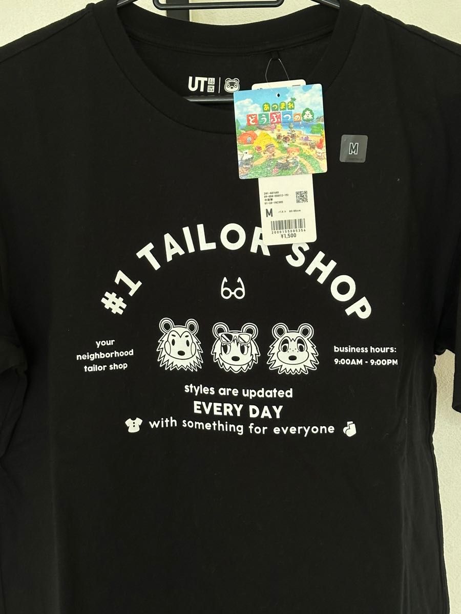 新品未使用品　UNIQLO UT あつまれどうぶつの森 半袖Tシャツ Tシャツ ユニクロ　サイズM タグ付き