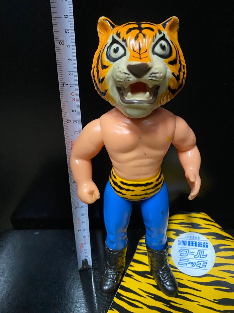 タイガーマスク ソフビ 中嶋製作所 面取れ スタンダードサイズ タイガーマスク ソフビ 中嶋製作所 面取れ スタンダードサイズ