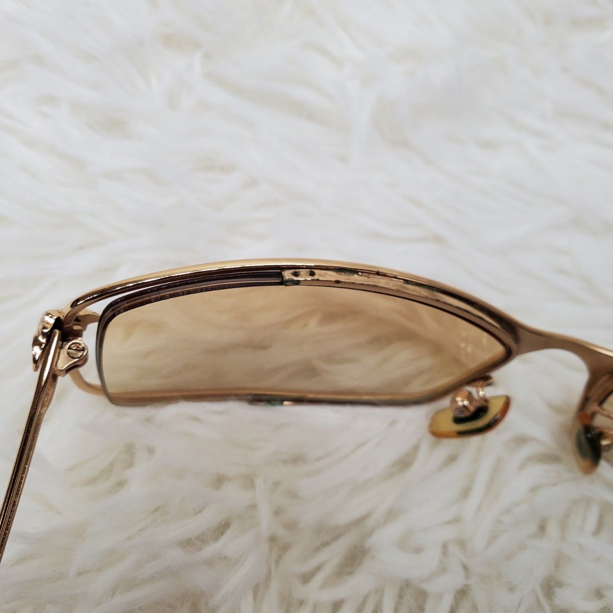 ヴェルサーチ　サングラス　メデューサ　ケース付き　レディース　眼鏡　メガネ ゴールド