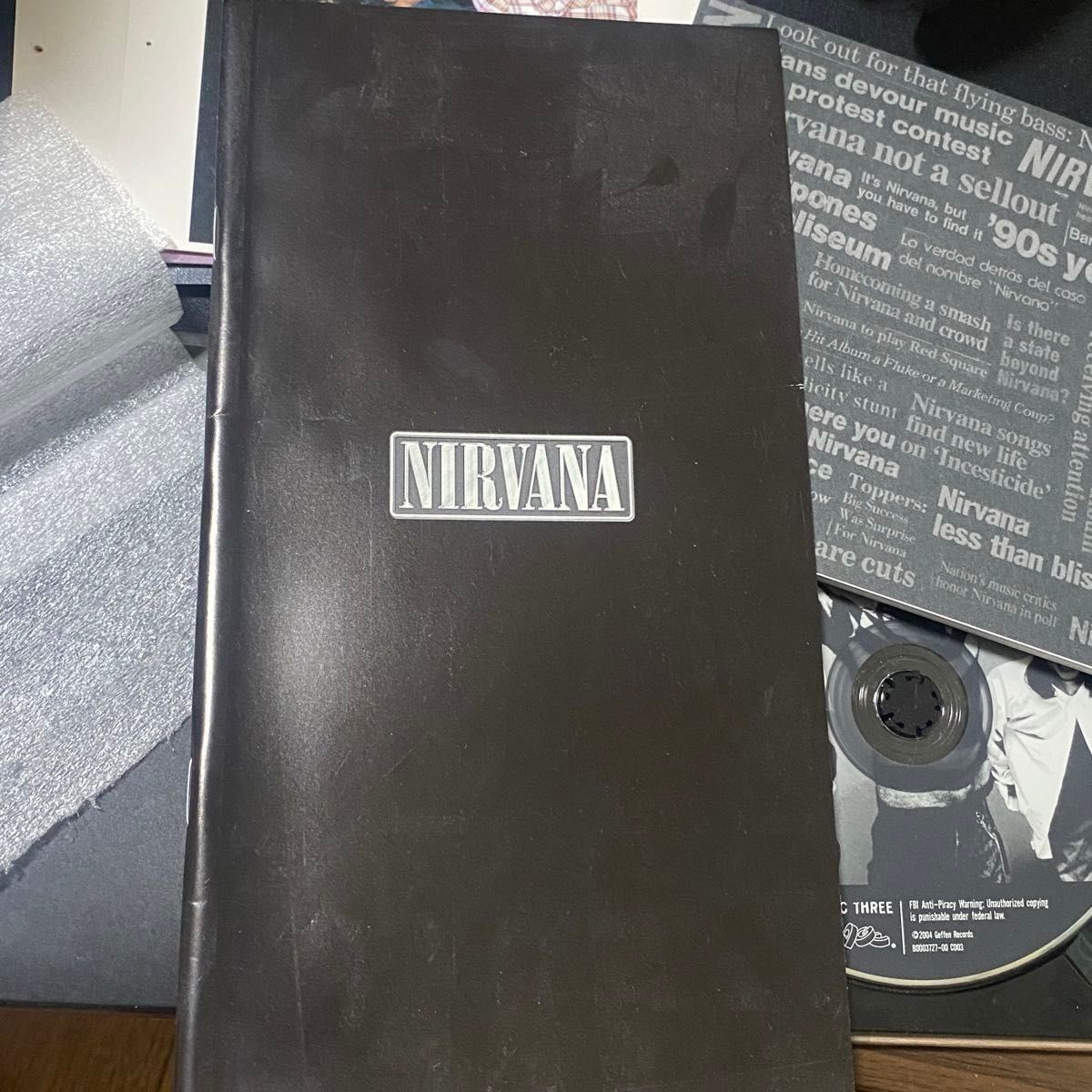 NIRVANA  ニルヴァーナ　ウィズザライツアウト　2004年　限定品　CD3枚　DVD1枚　HMV予約特典付き　