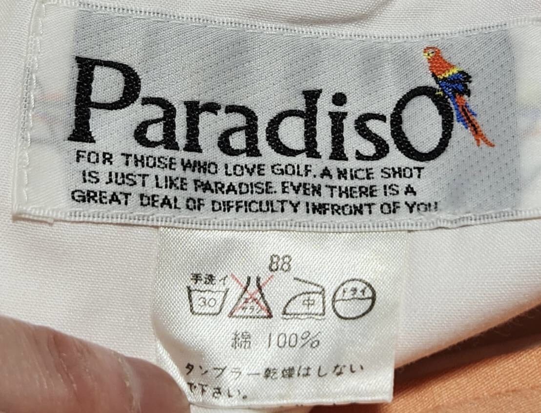 ParadisO Paradiso Golf одежда Golf брюки широкий брюки мужской 88 новый товар 