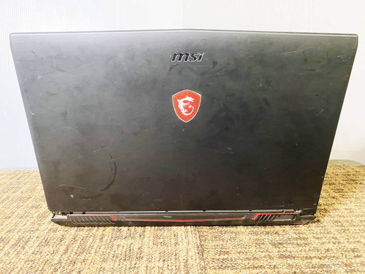 ◎★ジャンク扱い品 中古★msi　Notebook PC　ゲーミングノートパソコン　GL62M 7RC　intel CORE i7【MS-16JD】DELQ_画像10