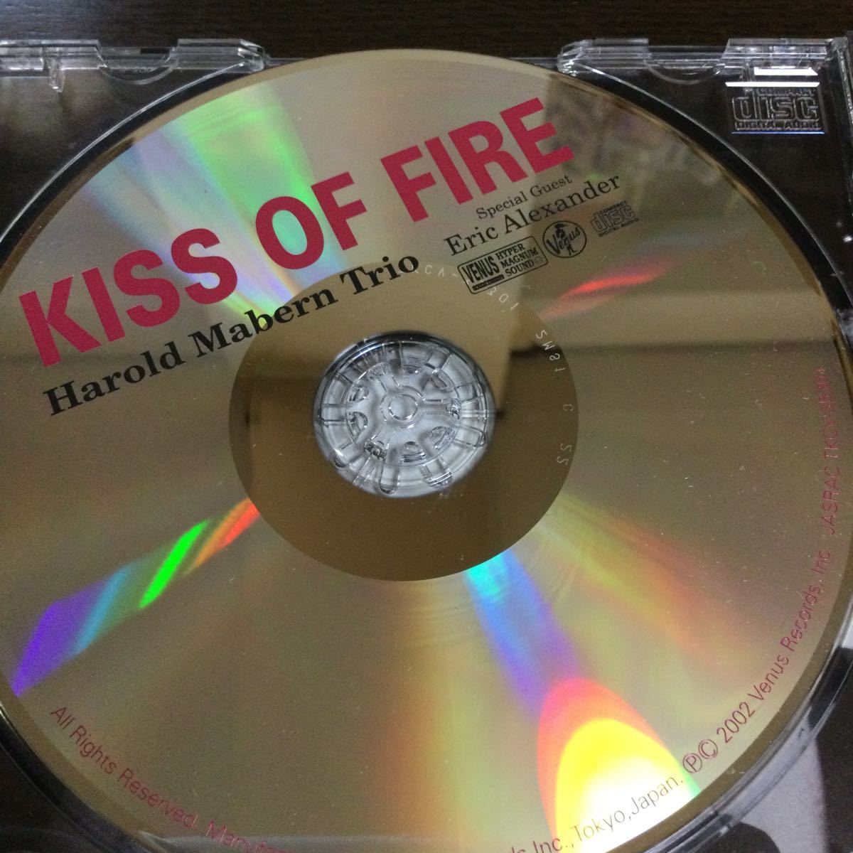 Venus ハロルド・メイバーン・トリオ feat エリック・アレキサンダー　Kiss of Fire_画像2
