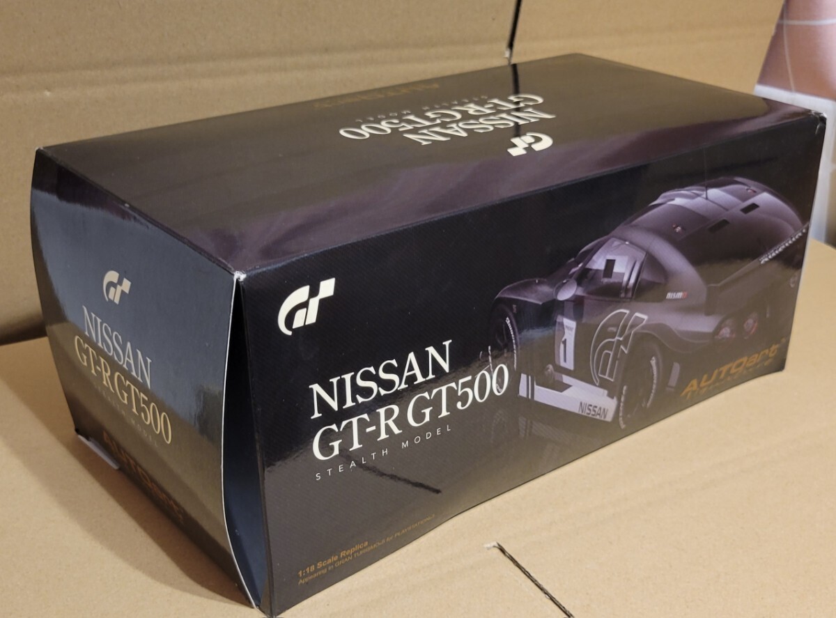 オートアート 1/18 NISSAN GT-R GT500 STEALTH MODELの画像7