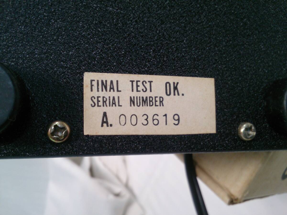 SOUNDSHACK・電源アタプター・DC2540・40・電源ON確認・箱にマジックで記入あり。_画像9
