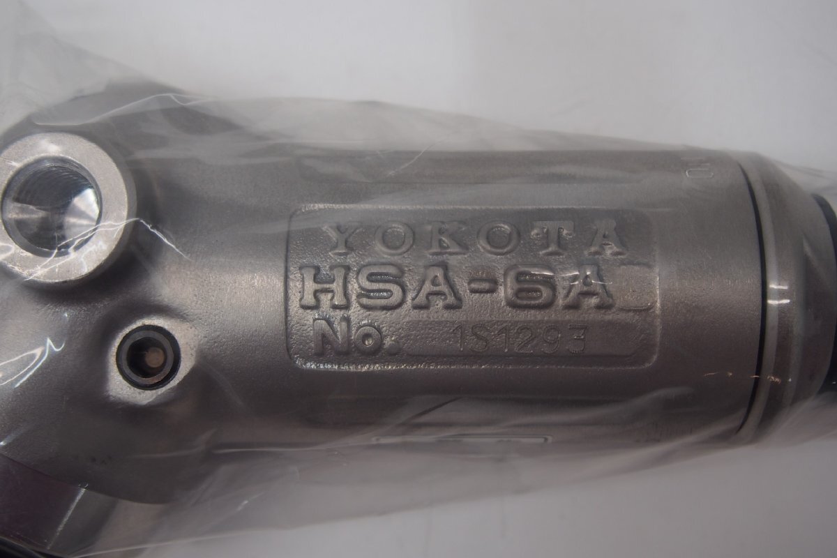 【未使用】新品 YOKOTA/ヨコタ エアサンダー HSA-6A サビ落とし/研磨/溶接の仕上げなどに ディスクペーパー/ワイヤーブラシ対応_画像5