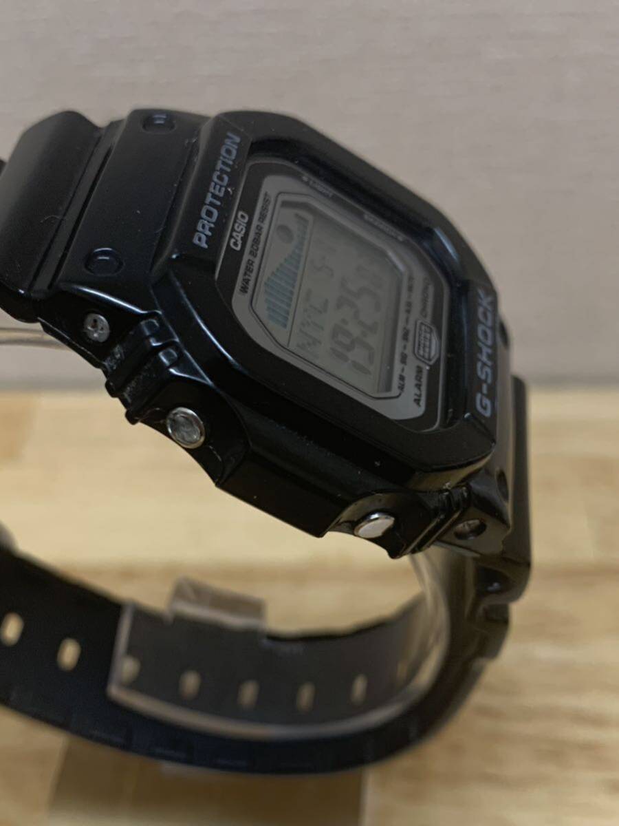 【1円〜売り切り】【稼働品】CASIO G-SHOCK GLX-5600 カシオ Gショック メンズ腕時計 デジタル　ブラック_画像4