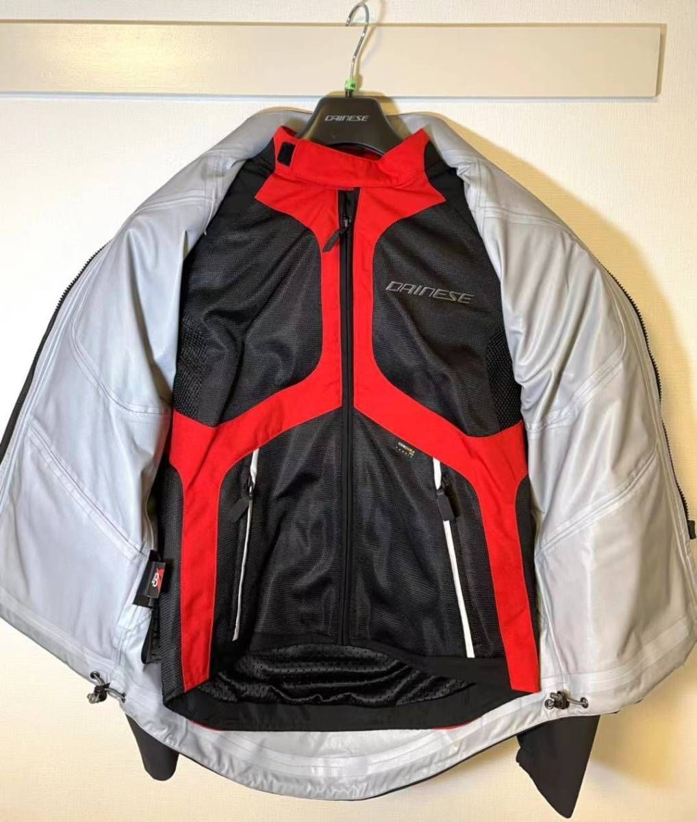 ★アウトレットセール★新品 M (48) ダイネーゼ Dainese SAURIS D-DRY JACKET メッシュ プロテクター ジャケット 機能性に優れ 通気性_画像6