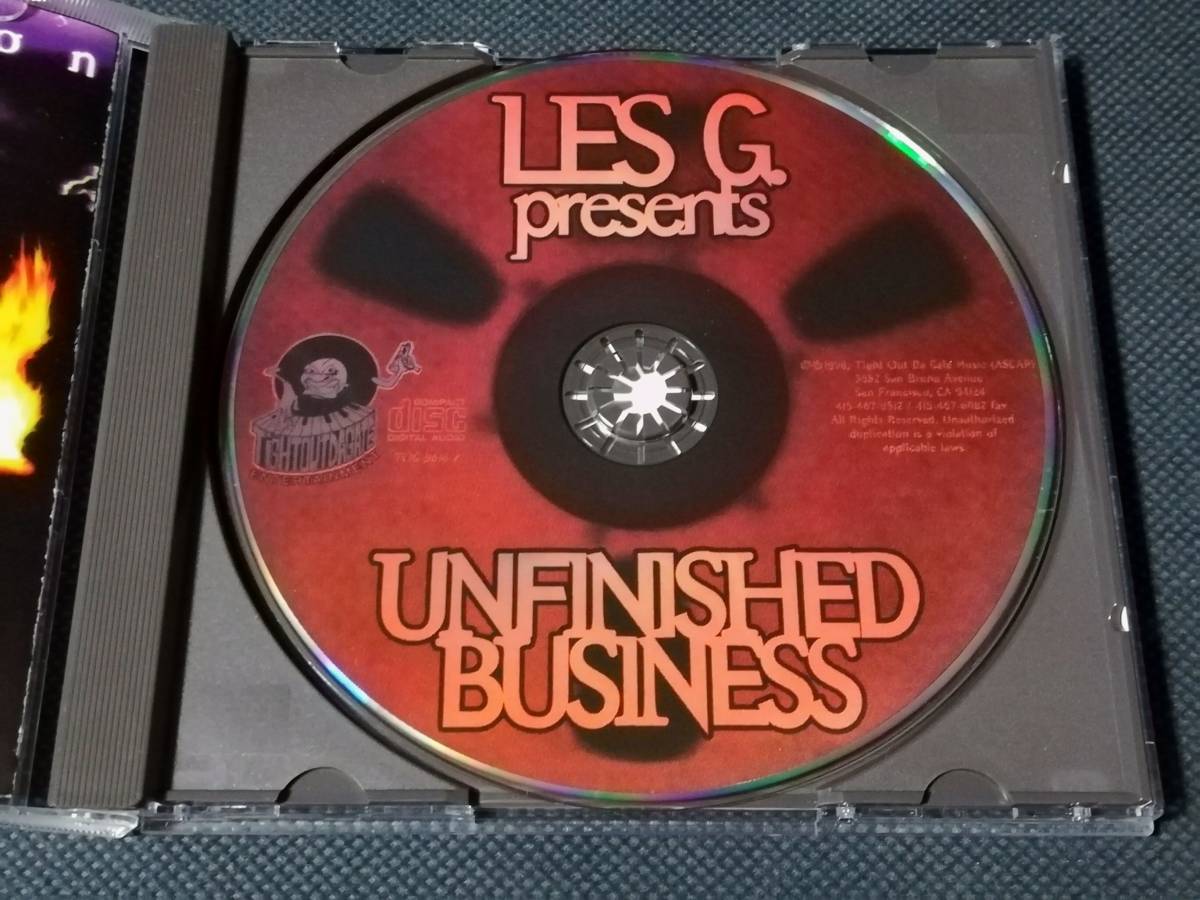 LES G. /UNFINISHED BUSINESS【Devious,Big Ed,Dee Mack,X-2-See_画像3