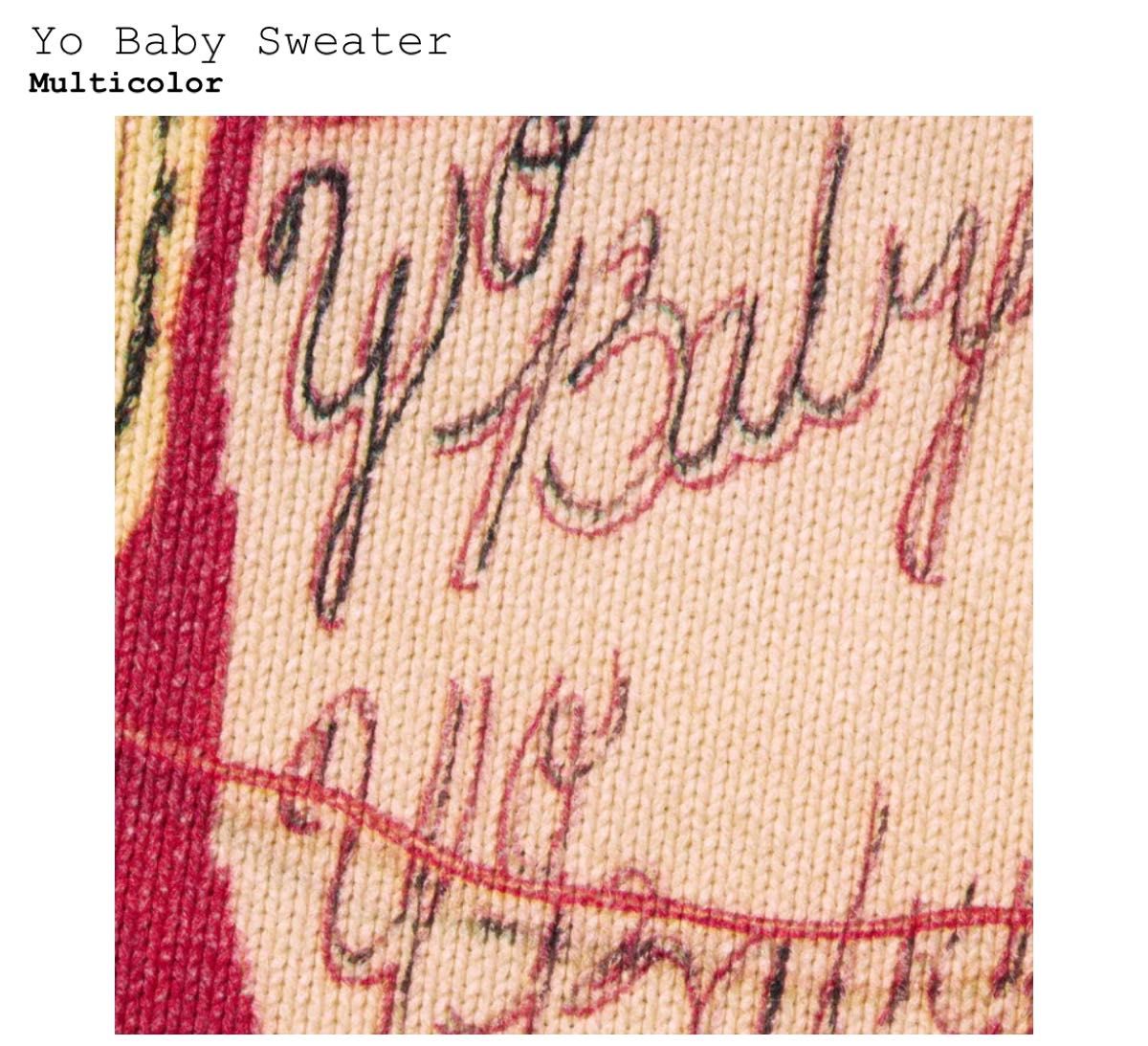 Supreme Yo Baby Sweater ニット セーター