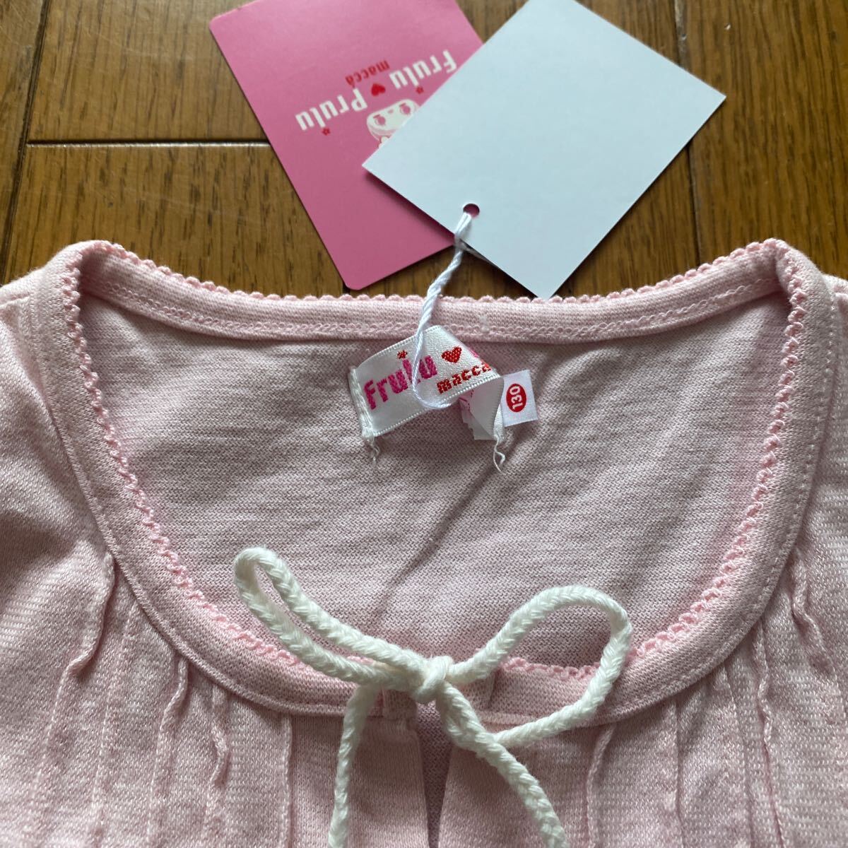 SALE 新品　マッカ　チュニック　130 ピンク Tシャツ 女の子 半袖カットソー こども服_画像5