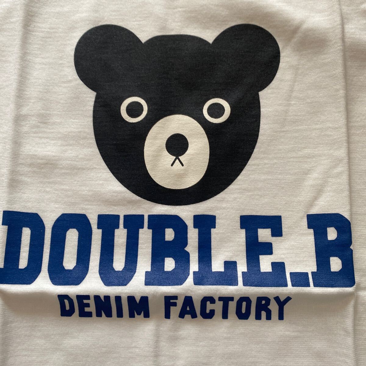 SALE 新品　ミキハウス　日本製　半袖Ｔシャツ　130 白　DOUBLE B Tシャツ 子供服_画像4