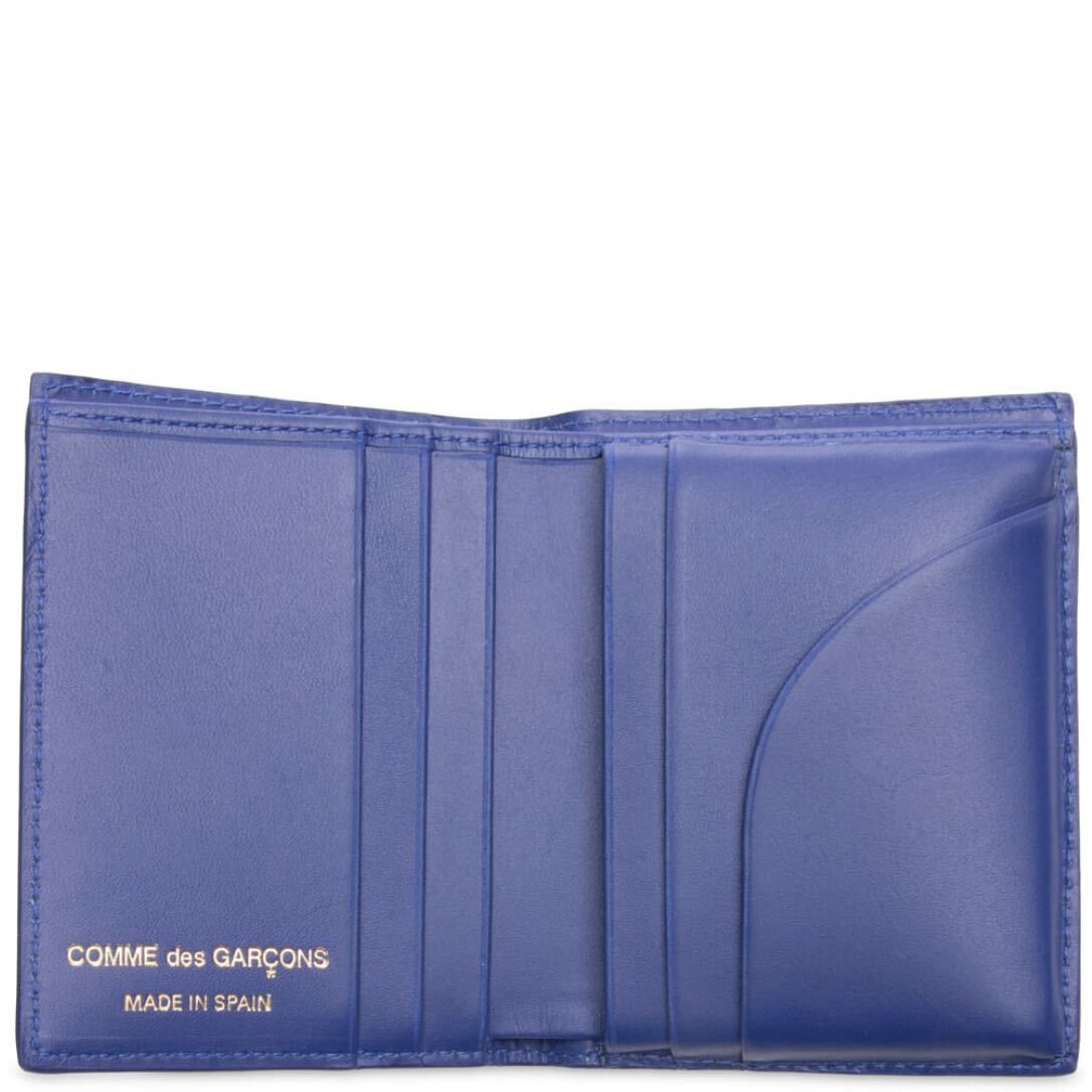  new goods COMME DES GARCONS Comme des Garcons purse folding twice purse card-case Mini purse card-case POLKA DOTS PRINTED Polka dot print 