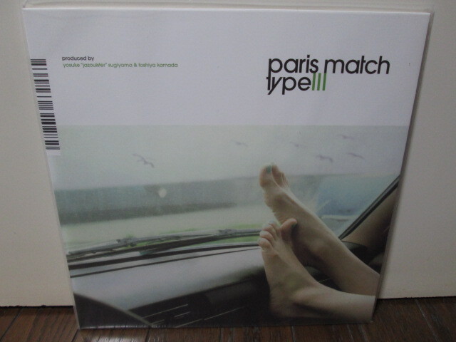 未再生 fisrt time on vinyl type III (analog) paris match パリスマッチ(ミズノマリ) 　アナログレコード _画像1