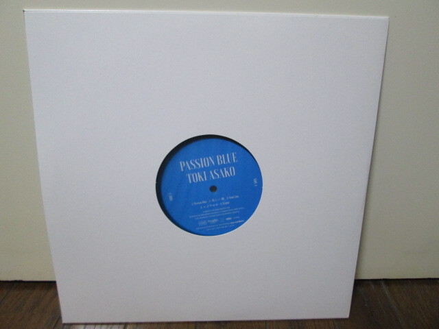 盤質A PASSION BLUE (clear blue 180g heavyweight vinyl) 土岐麻子 Asako Toki (Cymbals) アナログレコード_画像7