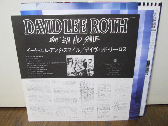 盤質A EAT'EM AND AMILE イート・エム・アンド・スマイル (analog) David Lee Roth デイヴィッド・リー・ロス vinyl_画像6