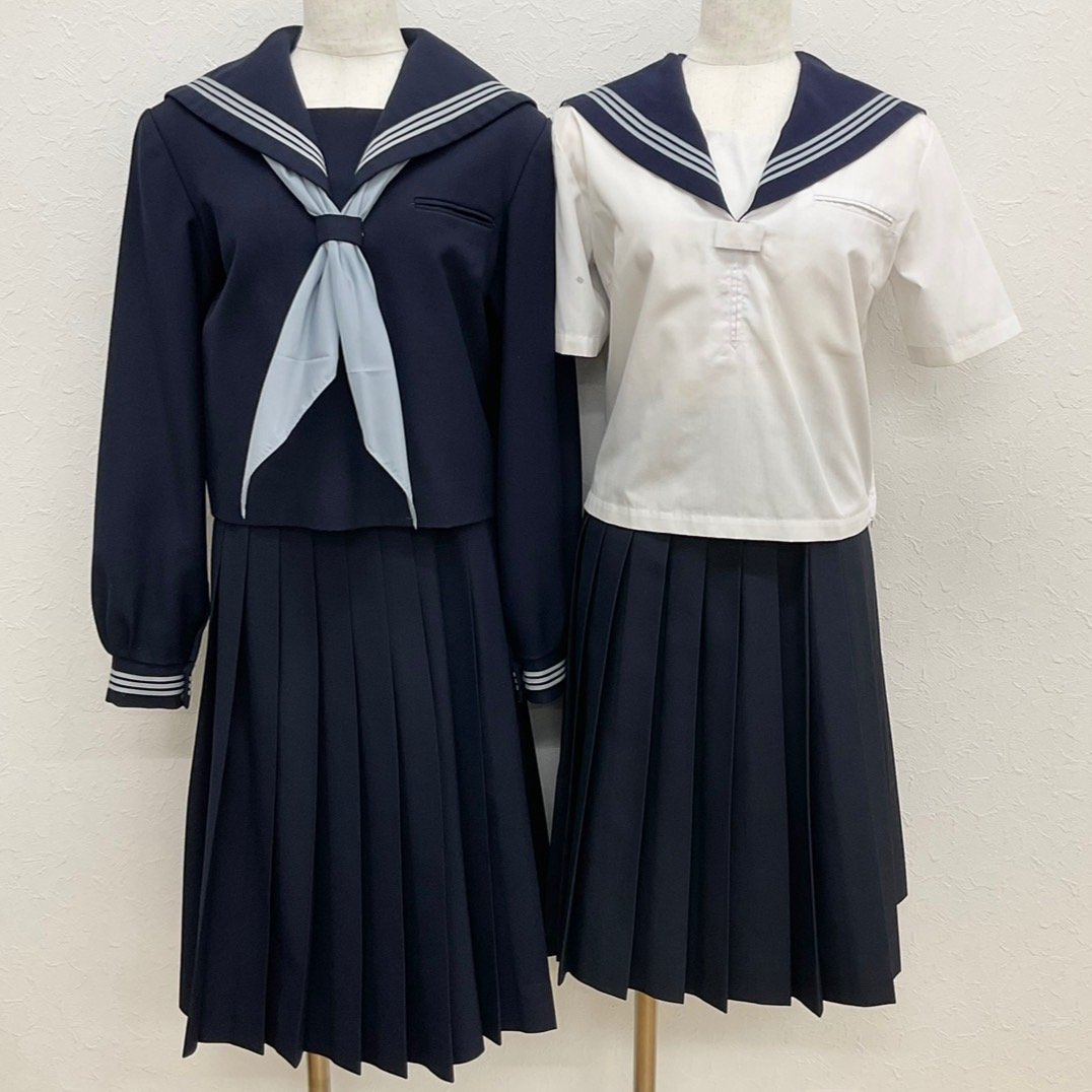 UT366-3(中古)栃木県 黒磯北中学校 セーラー服 6点セット /165A UT366-3(中古)栃木県 黒磯北中学校 セーラー服 6点セット /165A