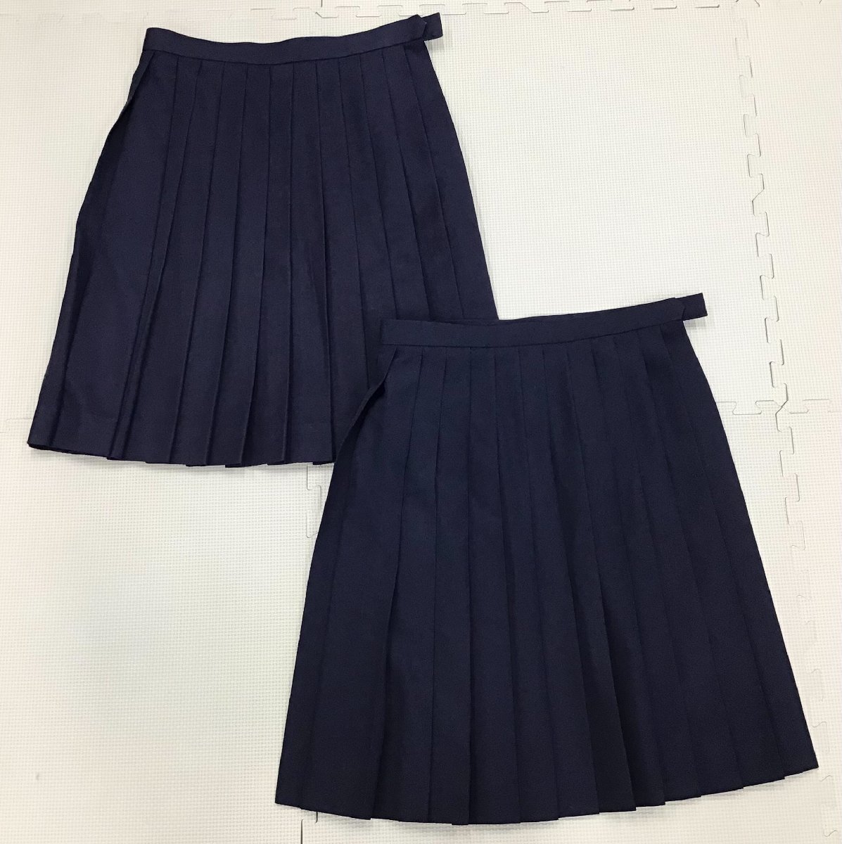 O651/T(中古)茨城県 下館第一高校 女子制服6点 /指定品/旧制服/校章付/165A/LL/W72/丈57/ブレザー/ブラウス/スカート/ネクタイ/紺/卒業生品_画像7