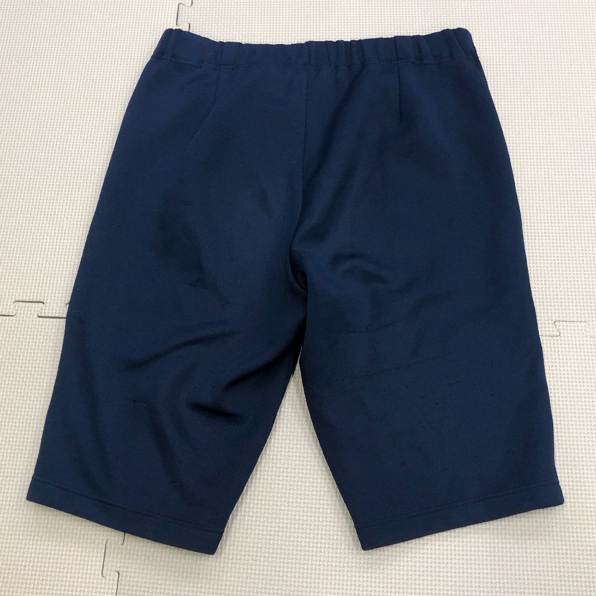 M669/T1014 ( used ) Tochigi prefecture .. junior high school [ gym uniform 3 point ] [ shorts :M/2L] old design /TOMBOW/ man . raw ./. industry raw goods / summarize 