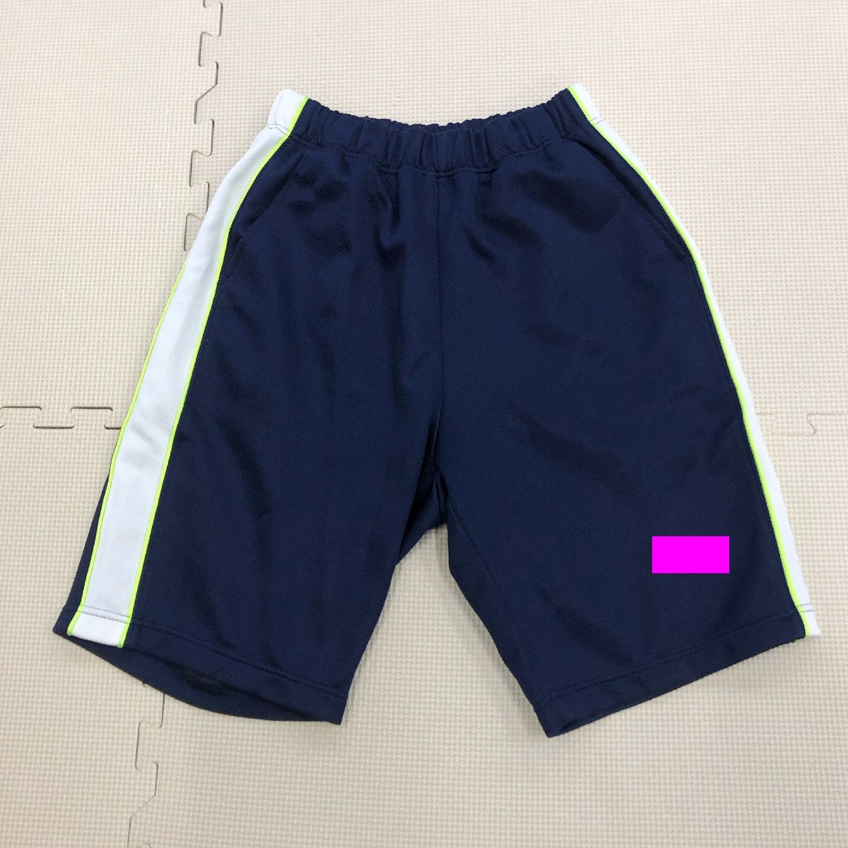 M676/Y (中古) 山形県 白鷹中学校 [体操着 3点] [半袖：S] [ハーフパンツ：S] 指定品/Galax/男子生徒/体操服/ジャージ_画像6