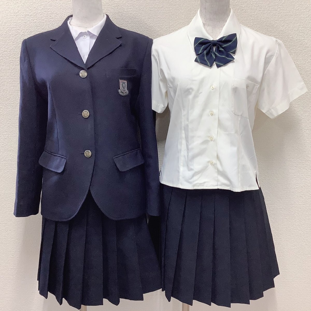 I577/Y(中古)山形県 山形学院高校 女子制服6点 /小さめ/S/SS/W60 I577/Y(中古)山形県 山形学院高校 女子制服6点 /小さめ/S/SS/W60
