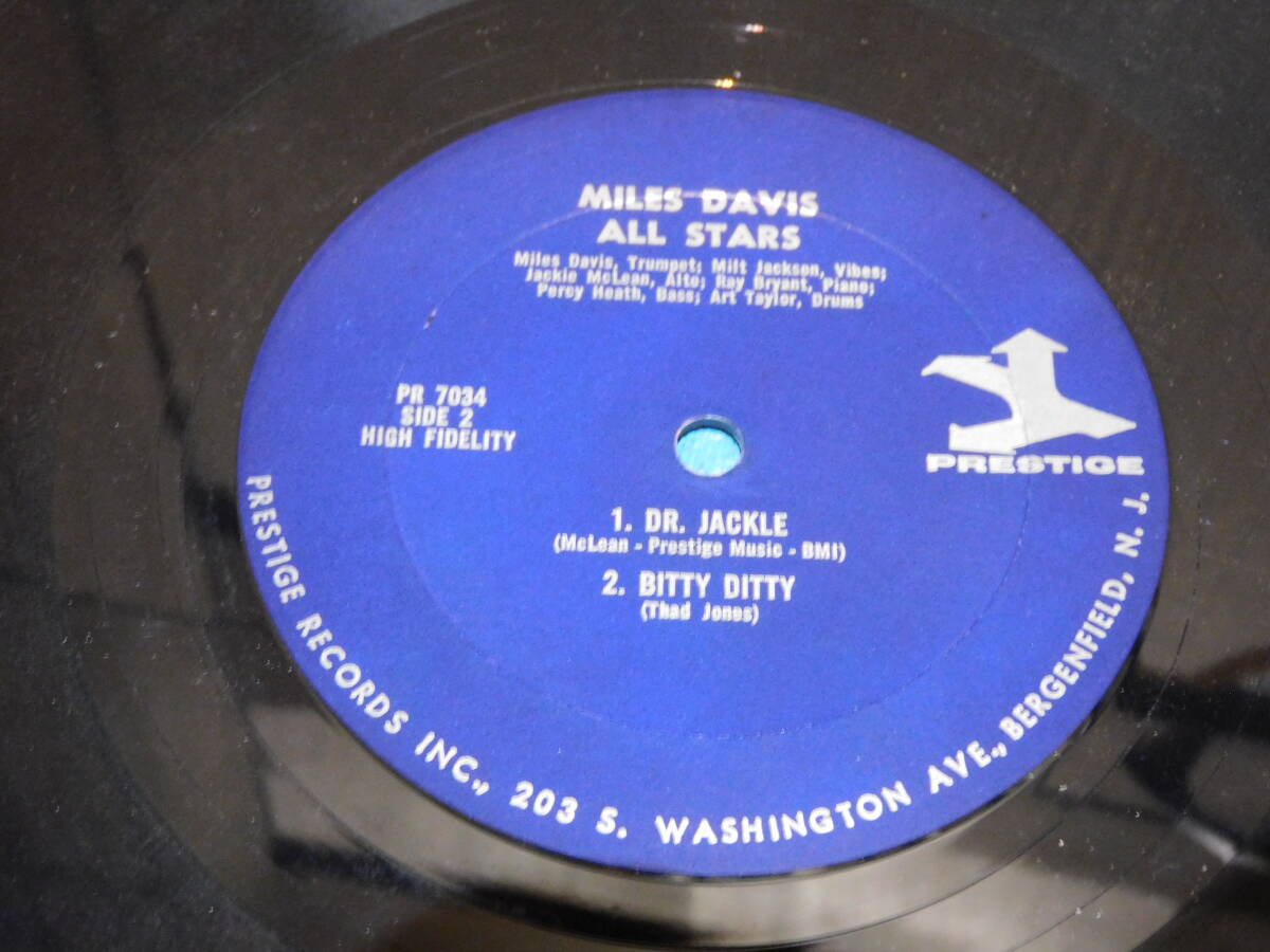LP US盤 マイルス・デイビス MILES DAVIS ALL STARS SEXTET / QUINTET_画像10