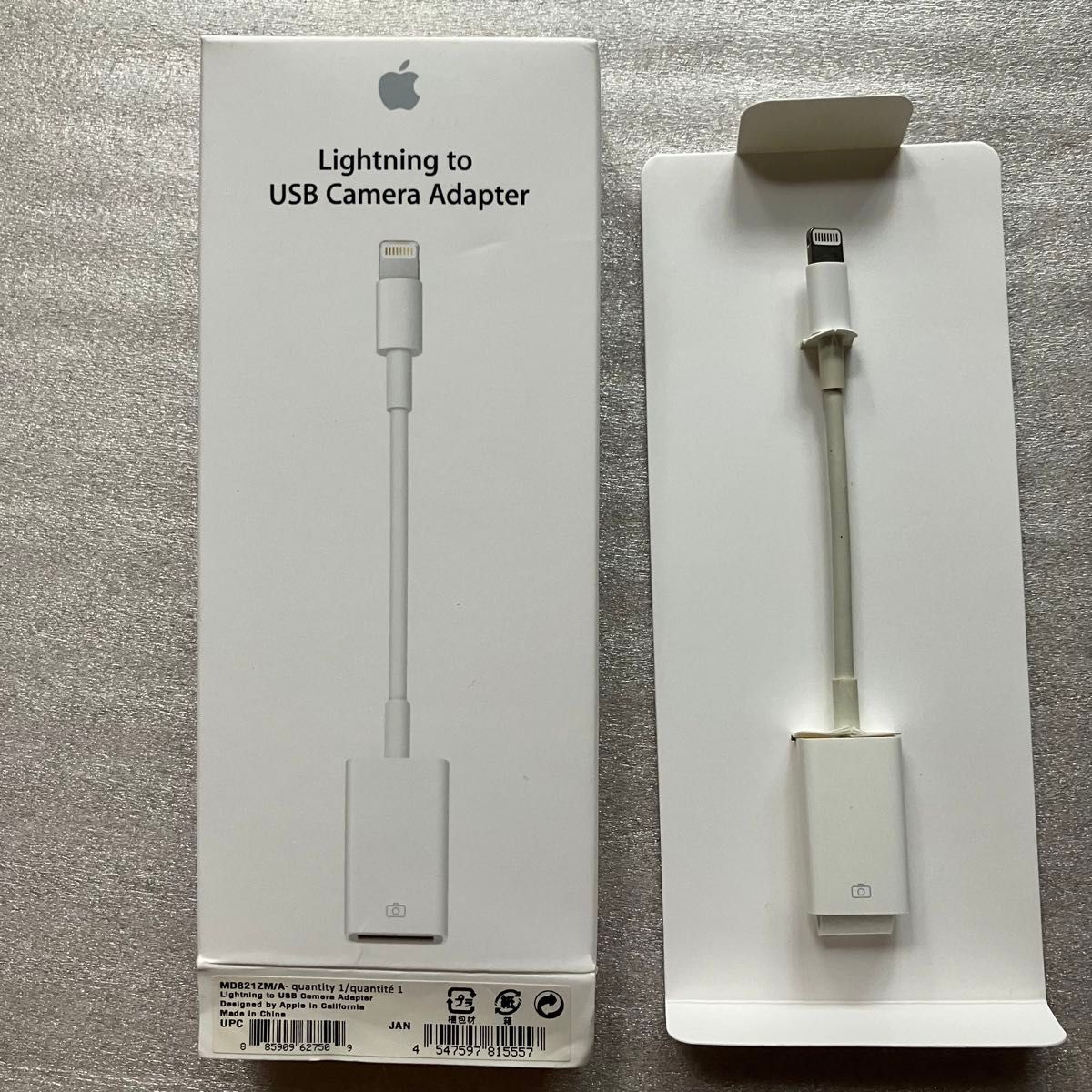 Apple アップル 純正 Lightning ライトニング USBカメラアダプタ MD821ZM/A