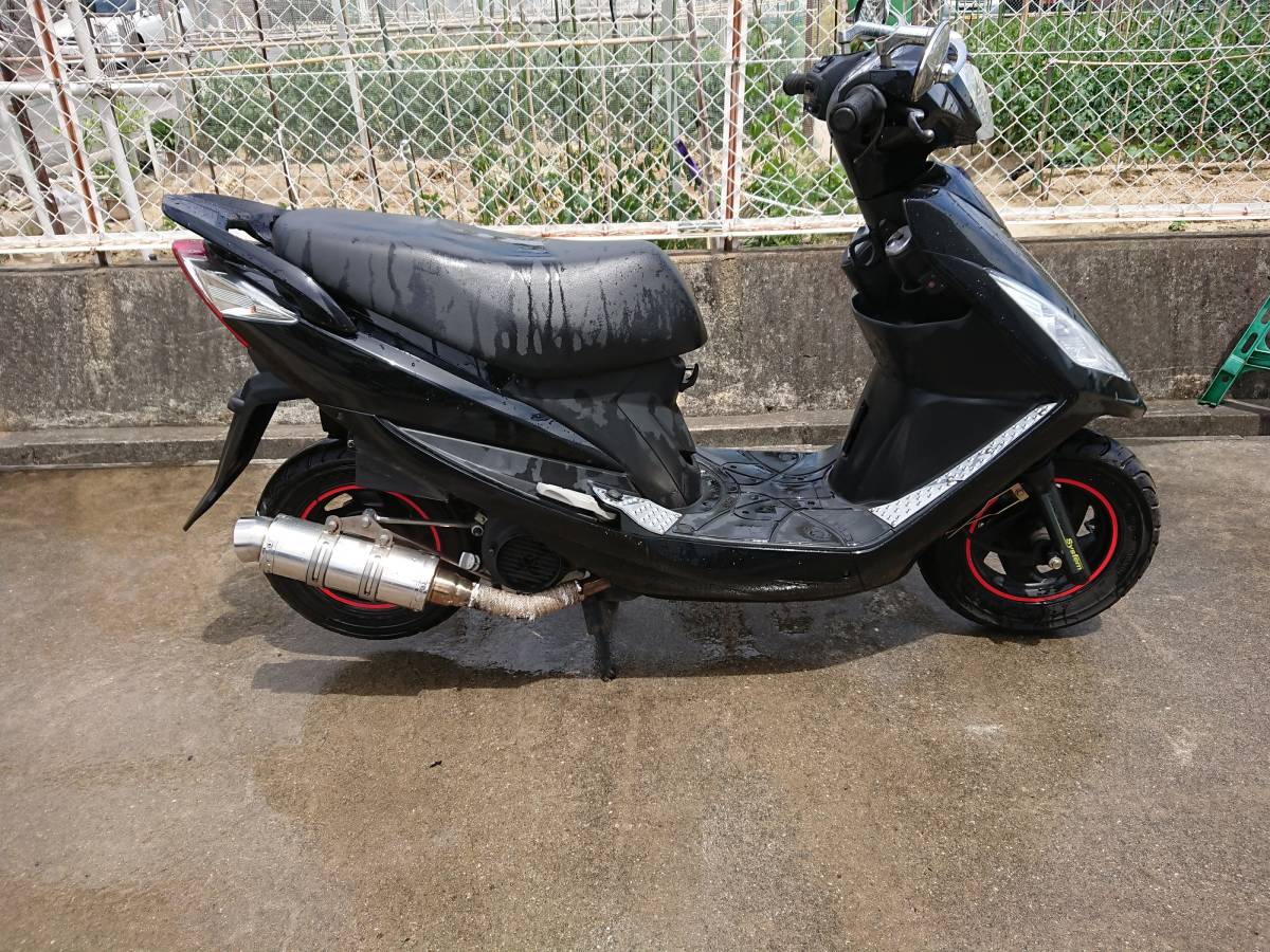 SYM GT125 black 