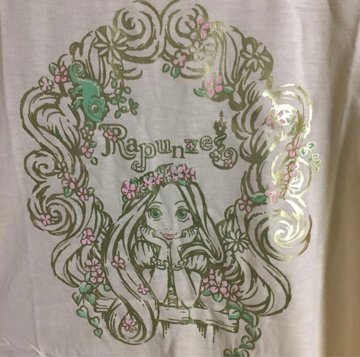 ラプンツェル   レディースTシャツ  大人　Lサイズ  ディズニーリゾート TDR