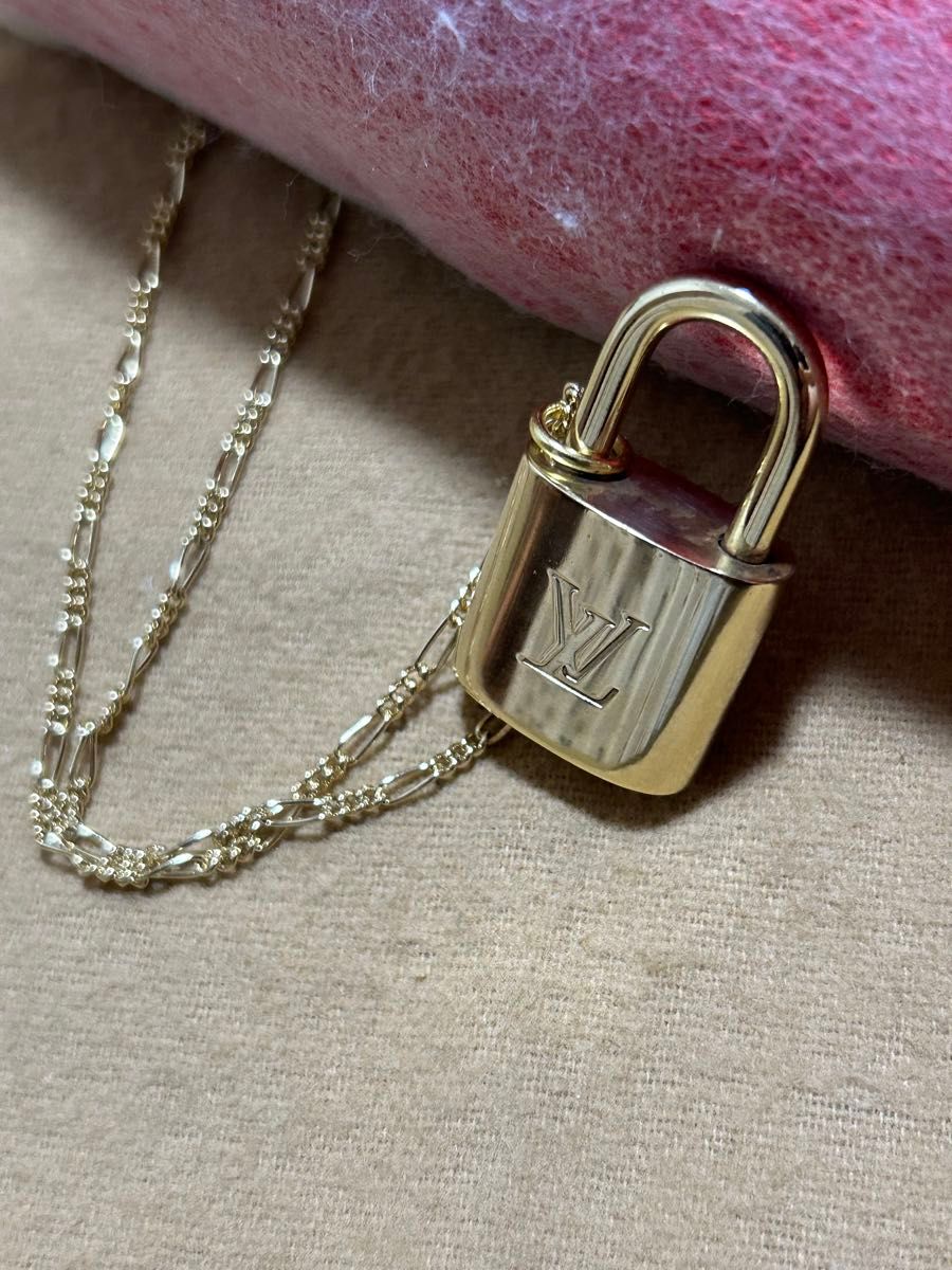 正規品Louis Vuitton パドロック　ネックレス　南京錠