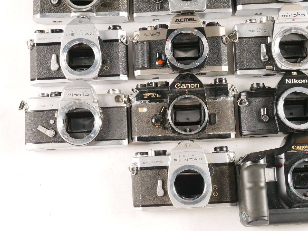 32 28点まとめ Canon Nikon PENTAX MINOLTA 他 MF一眼レフカメラ まとめ まとめて 大量セット_画像3