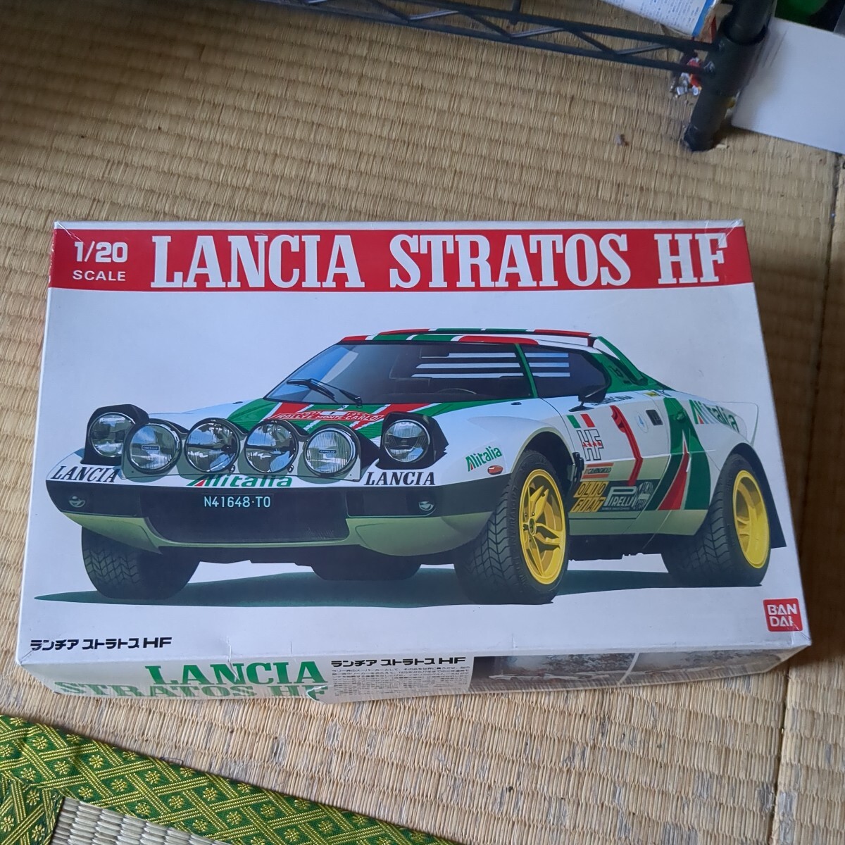  Bandai 1/20 Lancia Stratos HF not yet constructed 