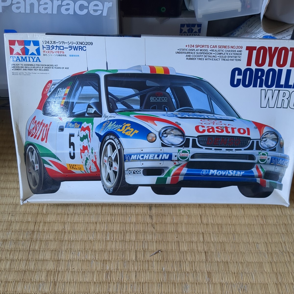 タミヤ1/24 トヨタカローラ WRC 未組立の画像1