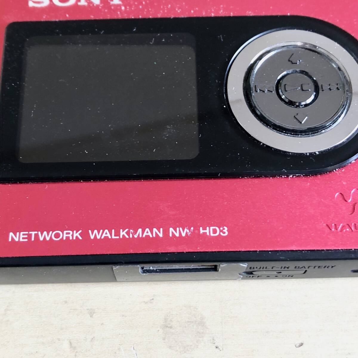 現状◆ソニー SONY ネットワークウォークマン NW-HD3 Network Walkman_画像3