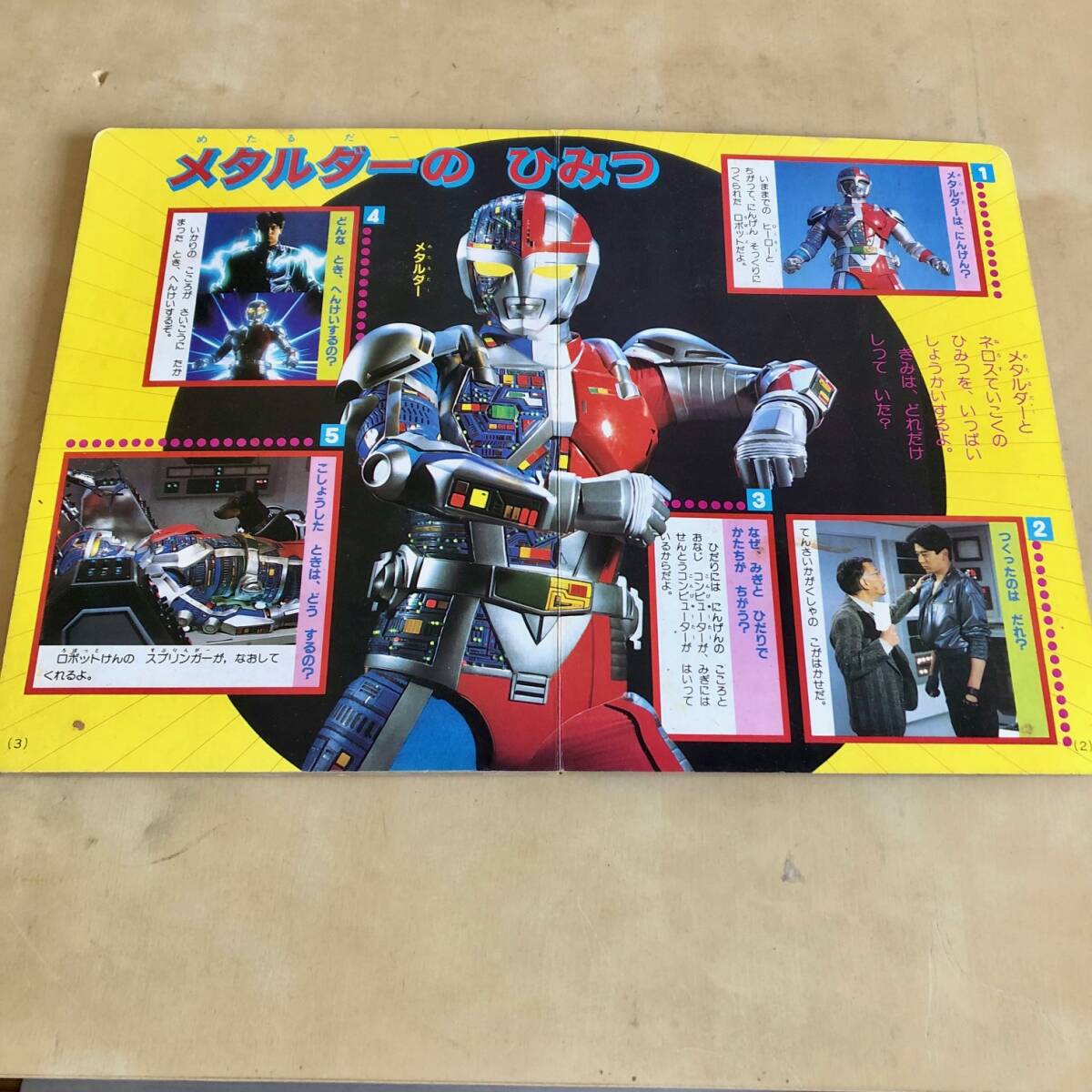  that time thing *.. company tv picture book Chojinki Metalder 