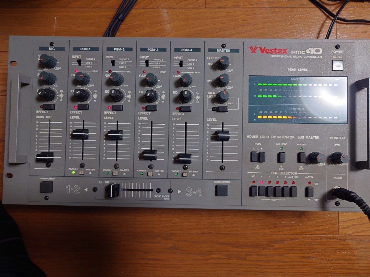 Yahoo!オークション - DJミキサー Vestax ベスタクス PMC-40 Yahoo!オークション - DJミキサー Vestax ベスタクス PMC-40